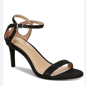 Thalia Sodi Black Strappy Heels